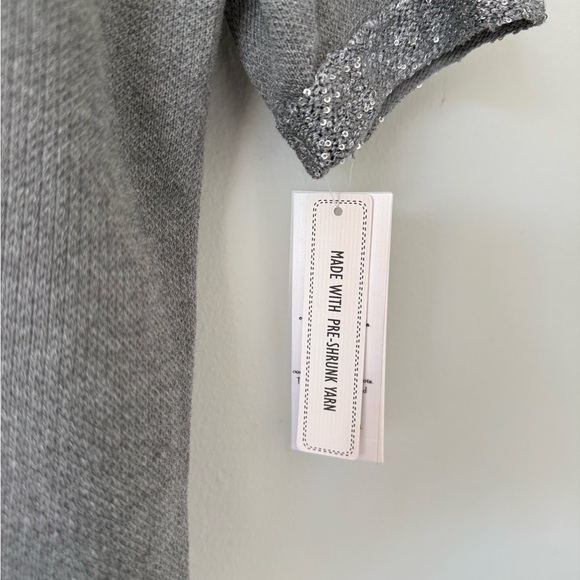 NWT Nanette Lepore Top with Sequin Trim - Picture 5 of 10